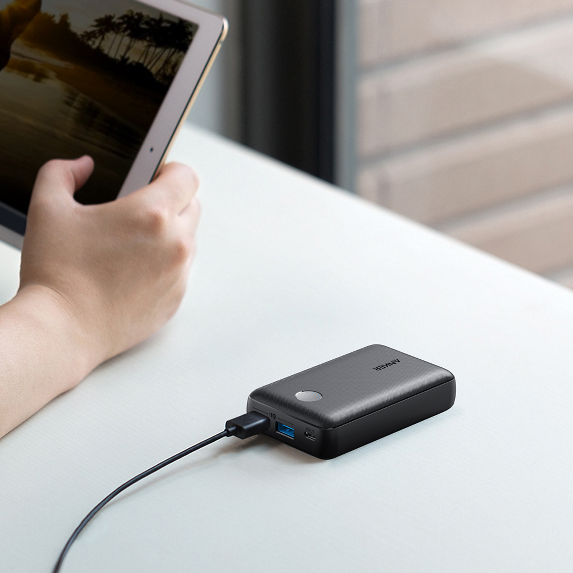 Anker's Ultra-Compact Phone Charger - Black