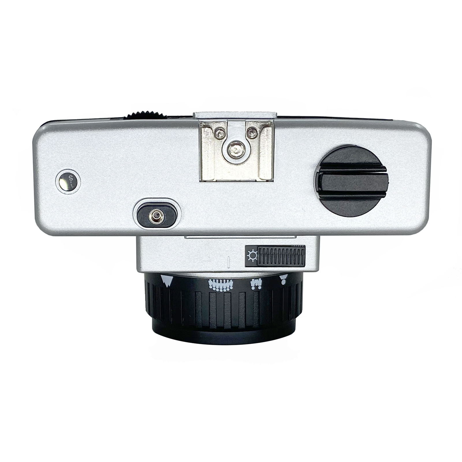 Silver/Black Holga 135BC Film Camera