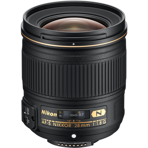 Nikon 28mm Wide-Angle Prime Lens