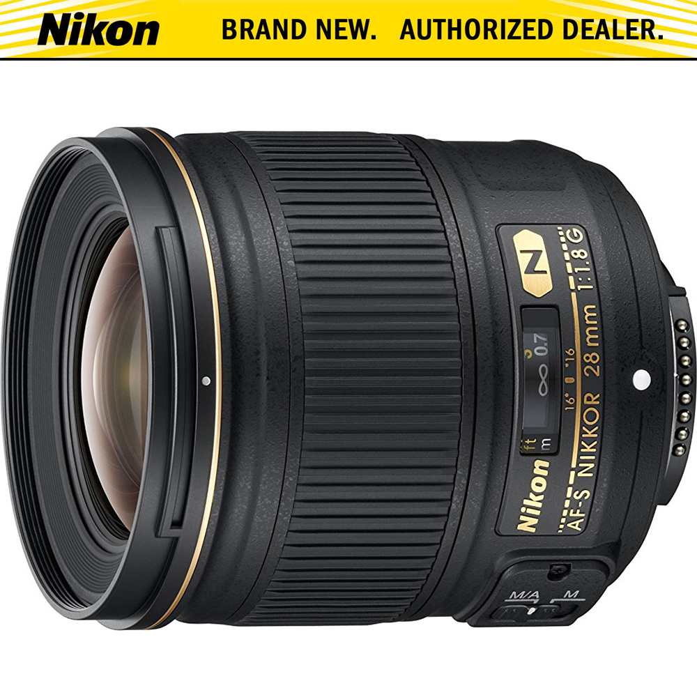 Nikon 28mm Wide-Angle Prime Lens