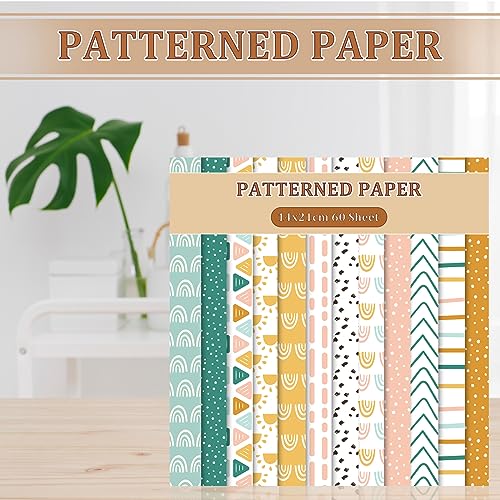 Whaline Boho Pattern A5 Decorative Paper Set