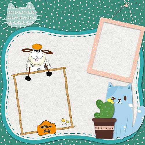 Whaline Boho Pattern A5 Decorative Paper Set