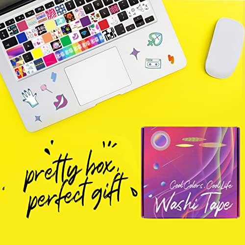 40 Roll Washi Tape Set for Creative Projects