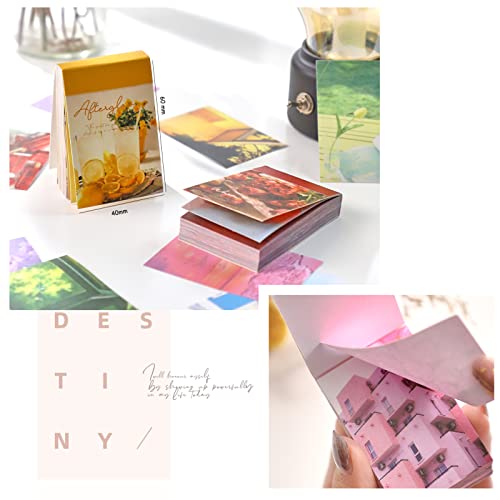 300 Pcs Aesthetic Scrapbook Paper & Stickers