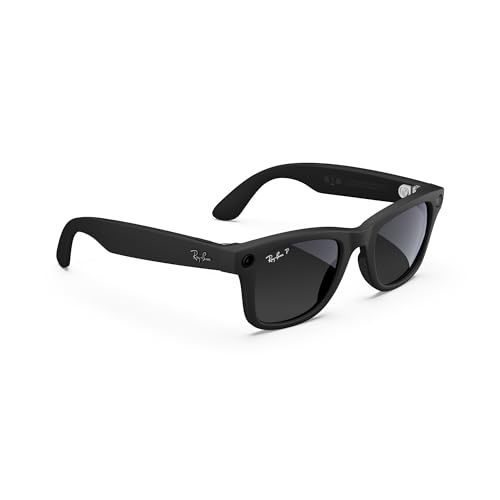 Ray-Ban Meta Wayfarer Smart Glasses - Matte Black
