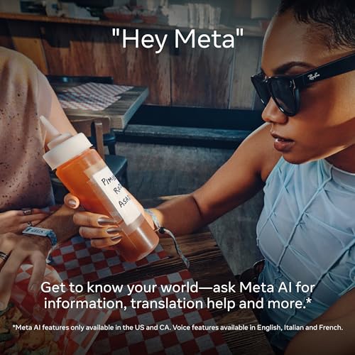 Ray-Ban Meta Wayfarer Smart Glasses - Matte Black