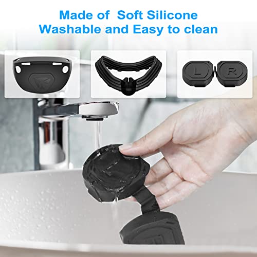 Silicone VR Cover Set for PS VR2 & Controllers