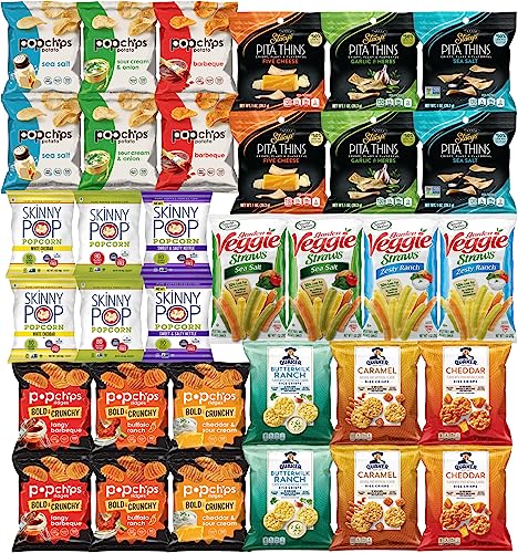 Healthy Snack Variety Pack for Weight Loss (34ct)