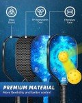 USAPA Approved Pickleball Paddle Set with Balls