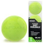 GoSports GS 40 Q-Foam Pickleballs - 3 Pack