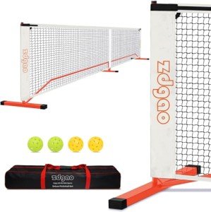 Pickleball Set with Net, Balls, and Carry Bag