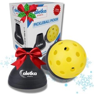 2-Pack Pickleball Ball Retriever with Suction Cups