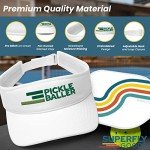 Retro Pickleball Visor - Fun Gift for Players