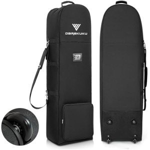 DAREKUKU Golf Travel Cover with Shoulder Straps