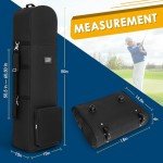 DAREKUKU Golf Travel Cover with Shoulder Straps