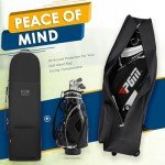 DAREKUKU Golf Travel Cover with Shoulder Straps