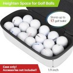 Golf Glove Holder with Shaper and Accessories Case