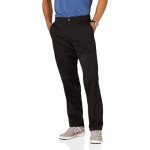 Men's Classic-Fit Stretch Golf Pants - Black