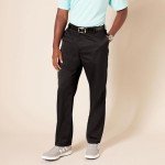 Men's Classic-Fit Stretch Golf Pants - Black