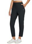 Baleaf Women's Stretch Golf Pants with Zipper Pockets