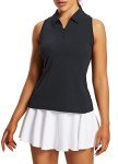 BALEAF Women's Quick-Dry Golf Sleeveless Polo