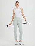BALEAF Women's Lightweight Stretch Golf Pants - Light Gray