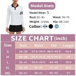 Soneven Women's Moisture-Wicking Long Sleeve Golf Polo