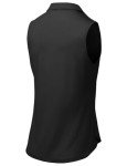 Women's Lightweight Sleeveless Golf Polo - Black