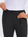 Women's 4-Way Stretch Ankle Golf Pants - Black