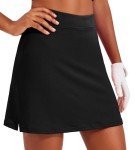 Women's Black Golf Skirt with Pockets and Shorts