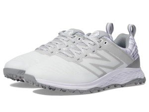 New Balance Men's Fresh Foam Golf Shoes - White/Grey