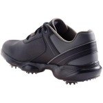 FootJoy Men's Sport LT Golf Shoes, Black/Charcoal 10.5