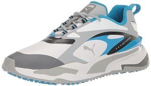 PUMA Men's Gs-Fast Golf Shoes - White/Quarry