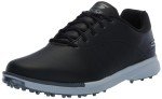 Skechers Men's Waterproof Golf Shoes - Black/Gray, 11W