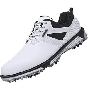 Men's Waterproof No-Slip Golf Shoes, Sizes 7.5-13