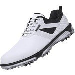 Men's Waterproof No-Slip Golf Shoes, Sizes 7.5-13