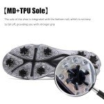 Men's Waterproof No-Slip Golf Shoes, Sizes 7.5-13