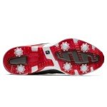 FootJoy Men's Hyperflex Boa Golf Shoe, Charcoal/Red