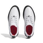 adidas MC80 Spikeless Golf Shoes - White/Black/Red