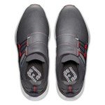 FootJoy Men's Hyperflex Boa Golf Shoe, Charcoal/Red