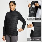 BALEAF Women's Lightweight Golf Winter Jacket - Black