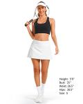 Stelle Women's High Waisted Golf Skirt with Shorts