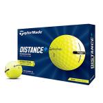 TaylorMade Yellow Distance+ Golf Balls - 2021