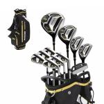 Precise M8 Men's 17-Piece Golf Set with Bag