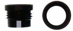 S & S 1/4" Verifier Peep Silver 4