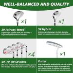XDriveMax 8-Piece Golf Club Set with Bag