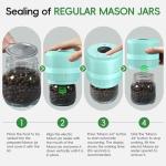 Electric Vacuum Sealer for Mason Jars
