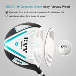 KVV Women's 11-Piece Right Hand Golf Club Set