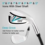 KVV Women's 11-Piece Right Hand Golf Club Set
