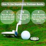 SlopeMaster ProGreen Golf Ball Marker and Aid